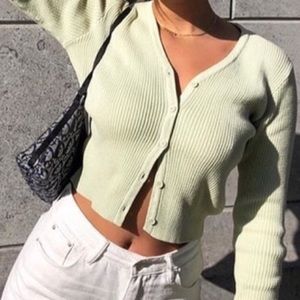 Brandy Melville Sweater Crop Top